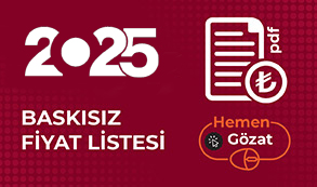 2025 Fiyat Listesi
