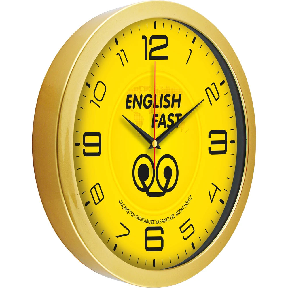 V30-575-A Metalize Duvar Saati