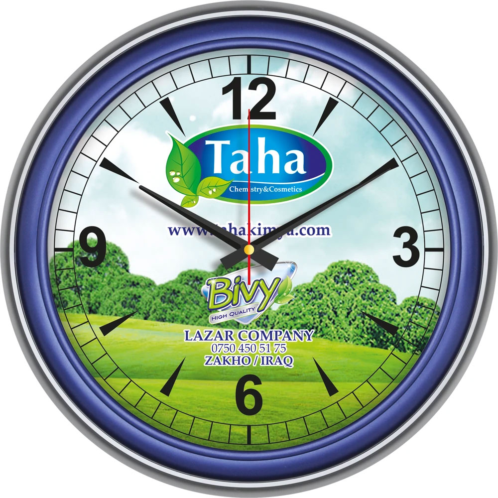 V30-523-GL Plastik Duvar Saati