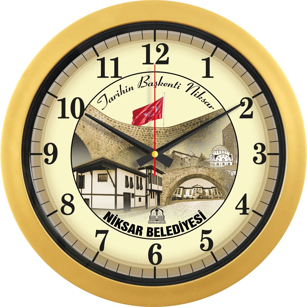 V30-546-A Plastik Duvar Saati
