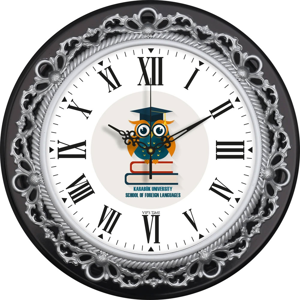 V30-860-S Plastik Duvar Saati